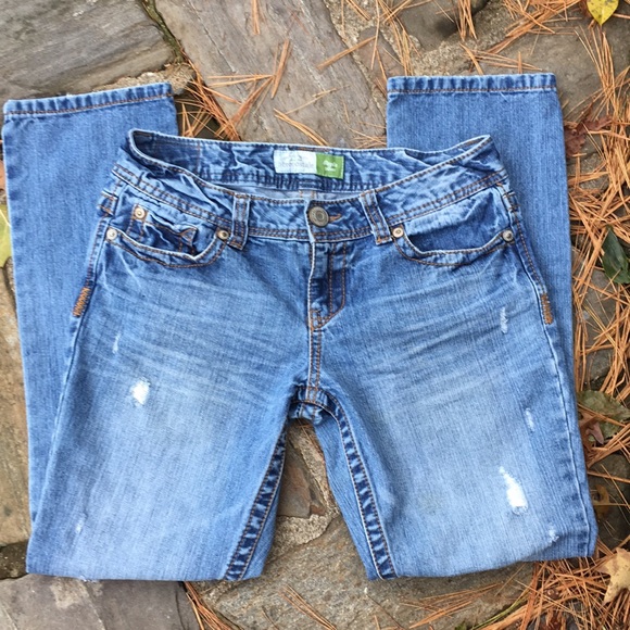 Aeropostale Denim - AEROPOSTALE Bayla Distressed Skinny Jean 7